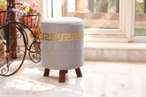 Ottoman Puff Stool - Velvet